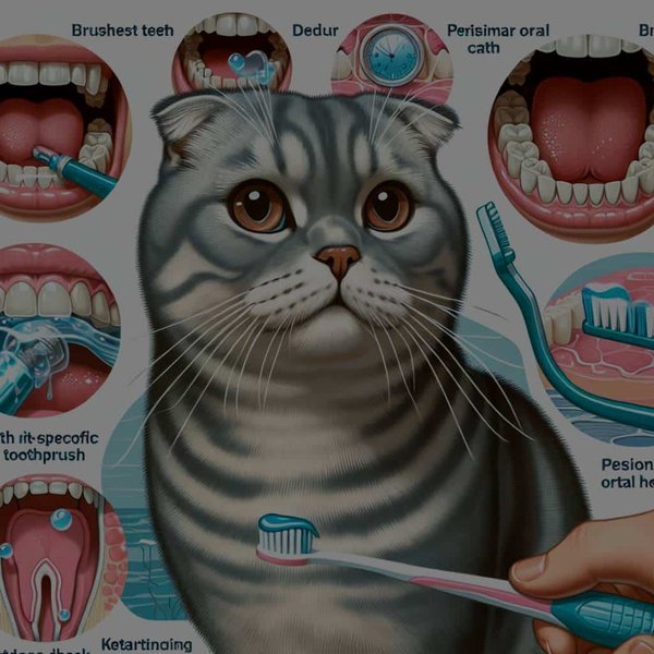 Comment prévenir le développement de la maladie des gencives chez un chat Scottish Fold ?